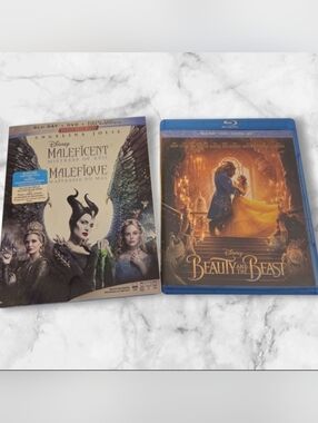 Disney Blu-ray/DVD Duo: Maleficent & Beauty and the Beast